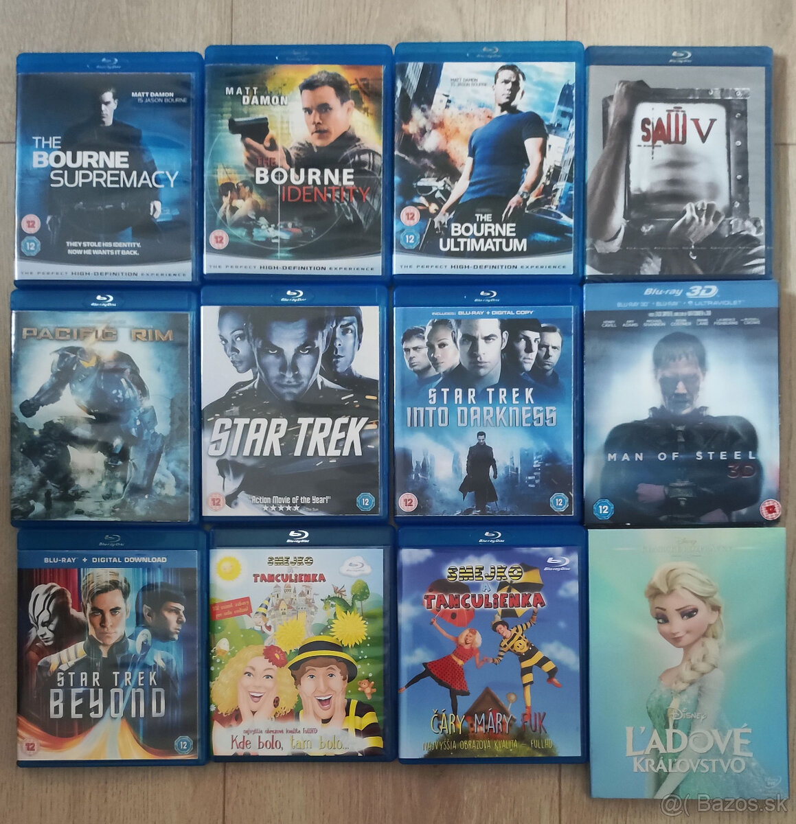 Bluray Blu-Ray Blu ray filmy