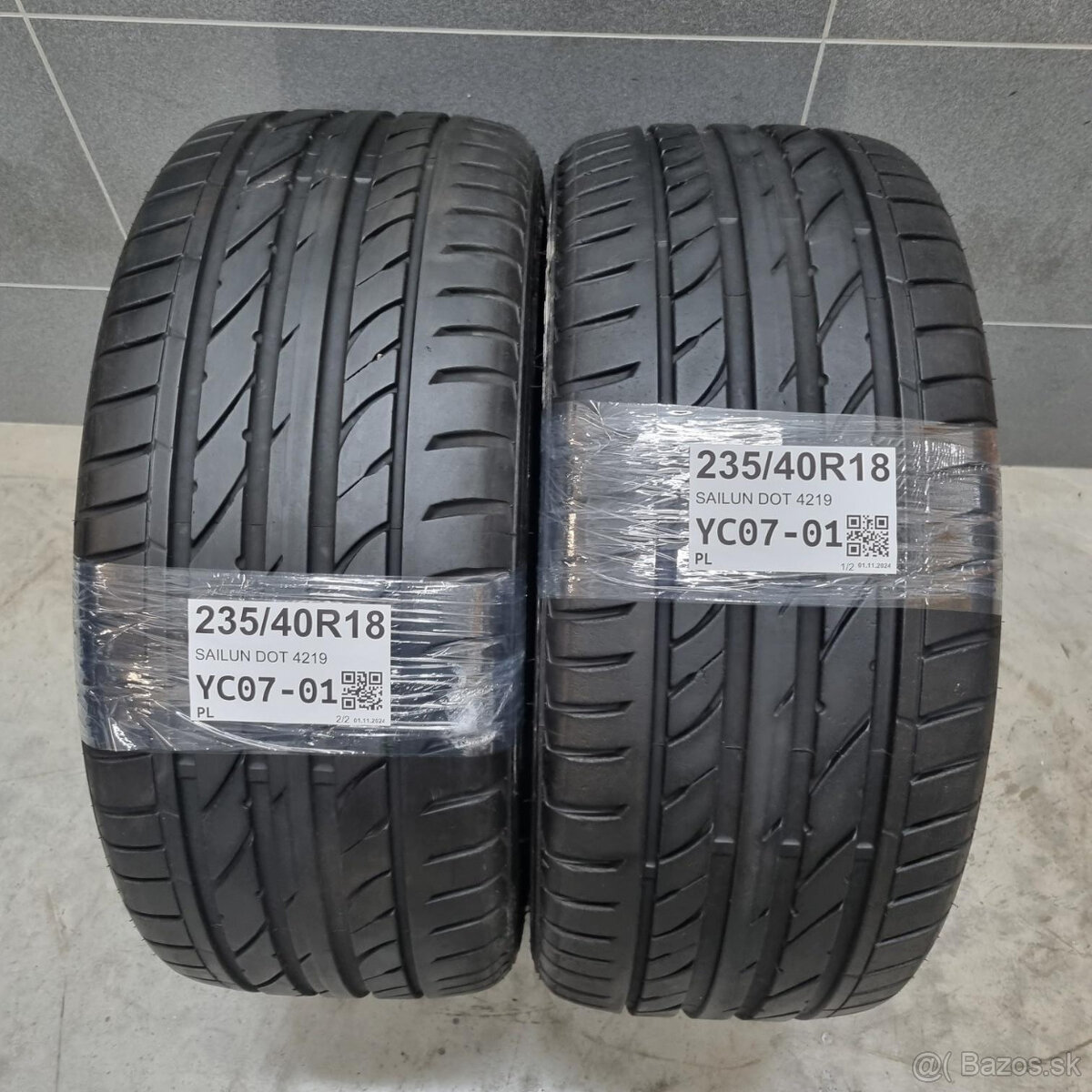 Letné pneumatiky 235/40 R18 SAILUN DOT4219