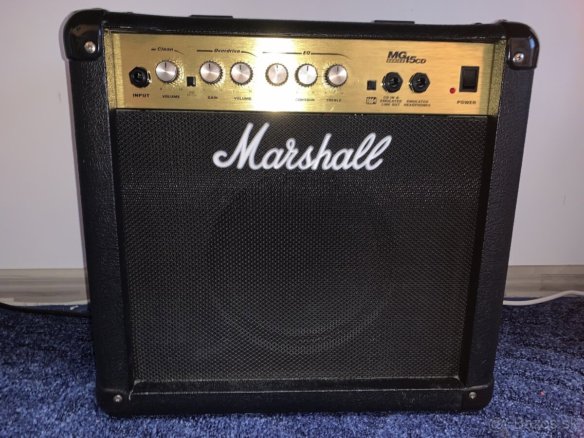 Gitarové kombo Marshall mg15cd.