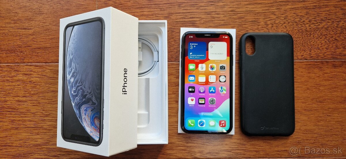 Predám Apple iPhone Xr black 64Gb