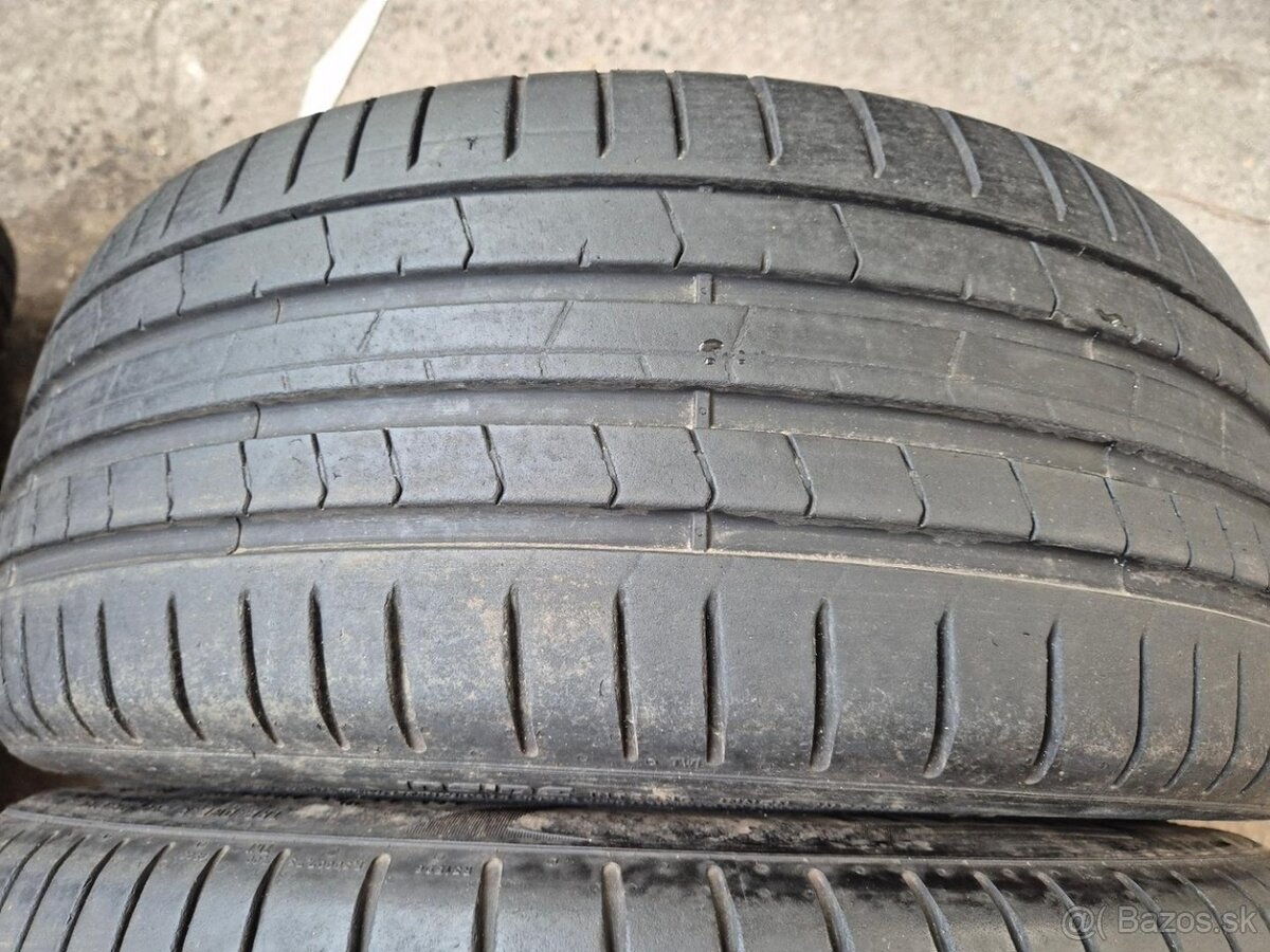 245/40 r19 letné 4 ks PIRELLI dezén 6,8-6,1 mm