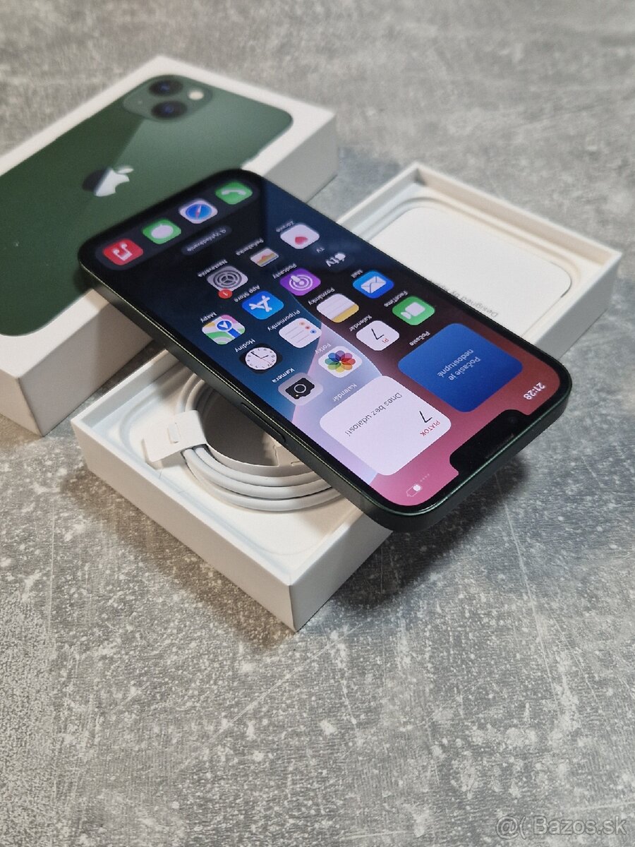 Predám iPhone 13 Zelený 128GB zľava v popise