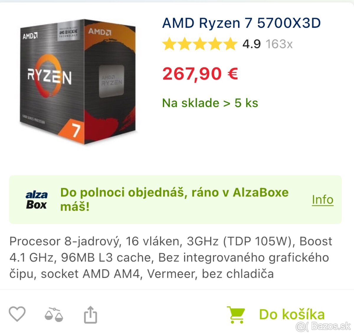 AMD Ryzen 7 5700X3D