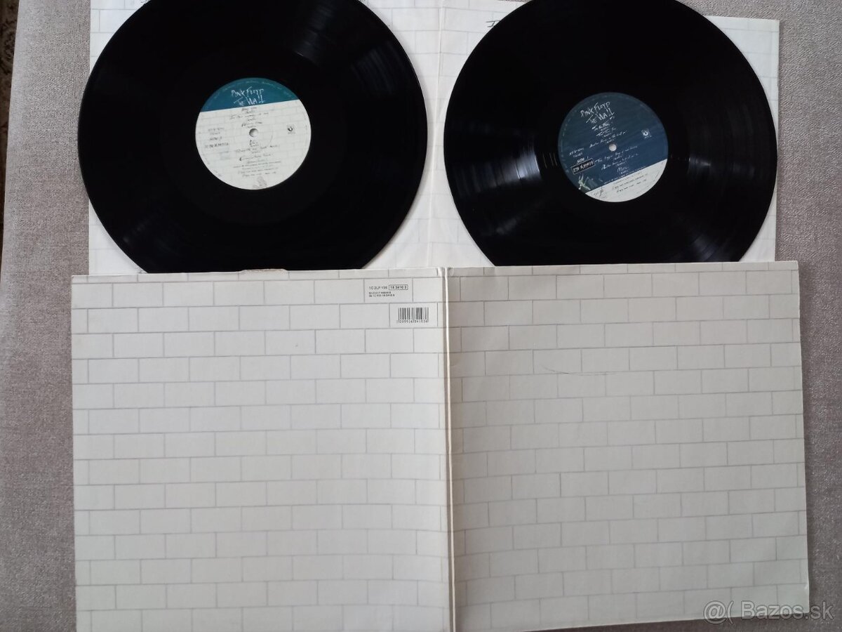 PINK  FLOYD  „2 LP The Wall „ /Harvest 1979/rozkl. obal + or