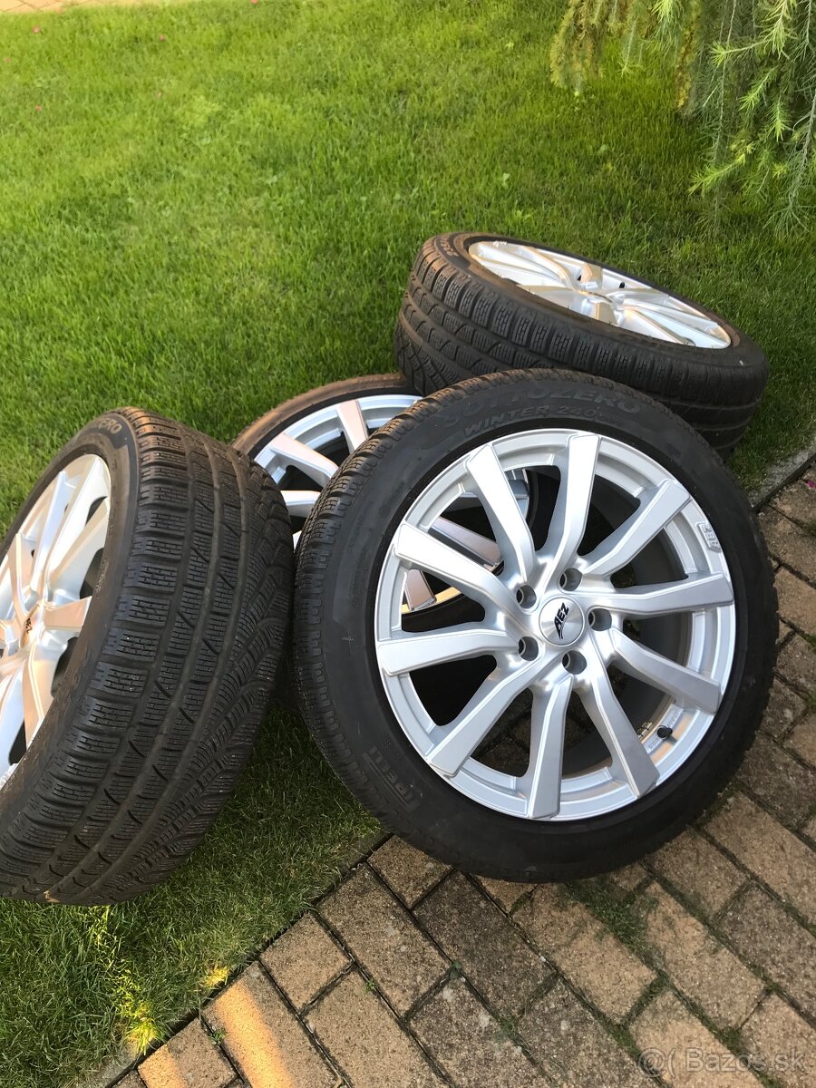 Zimná sada kolies AEZ 5x112 + pneu 235/45 R18