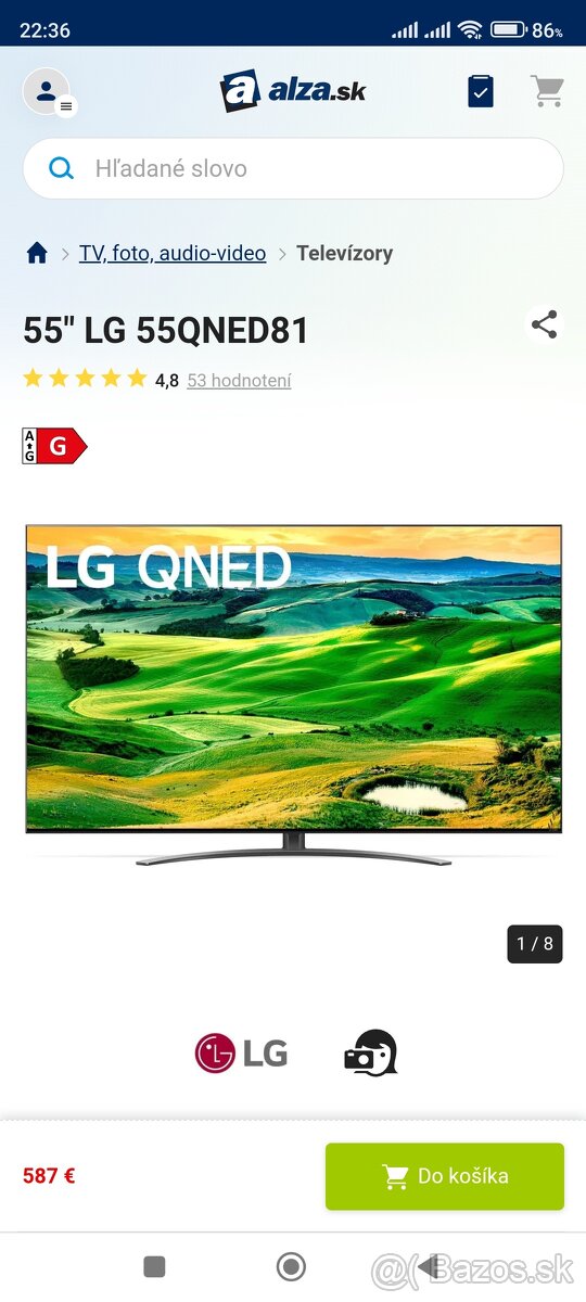 LG Smart TV55"