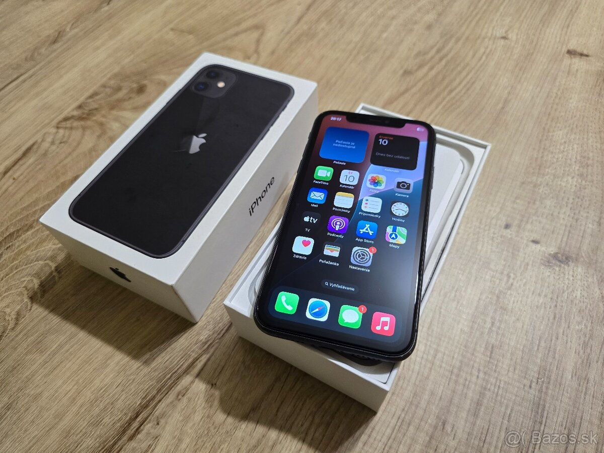 Iphone 11 64gb plnefunkcny na telefone je nova bateria so 10