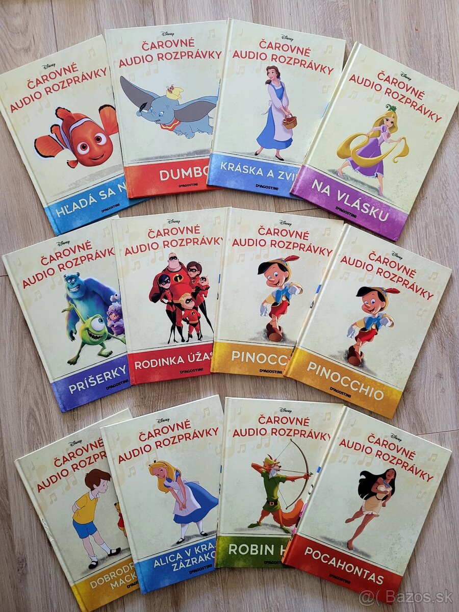 Carovne audio rozpravky DeAgostini Disney