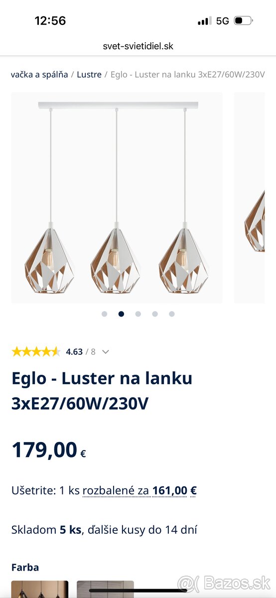 Luster EGLO Carlton