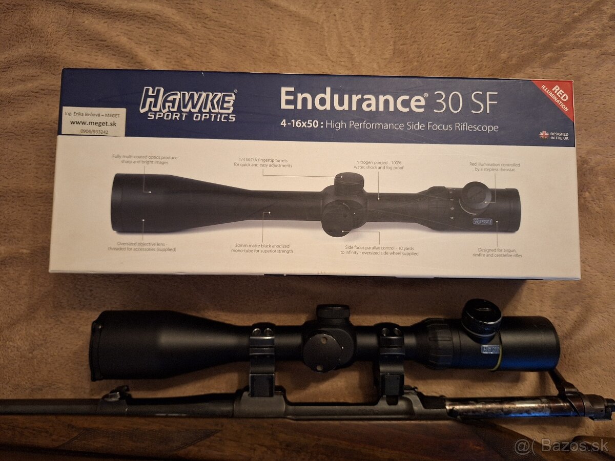 Puškohlad Hawke Endurance 30 SF 4-16×50