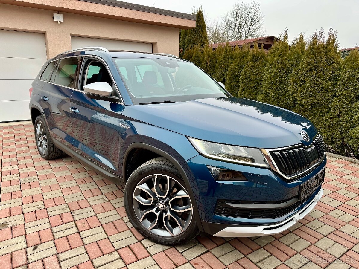 Škoda KodiaQ Scout 2.0 TDI 110kw 4x4 DSG Led 7-miestné