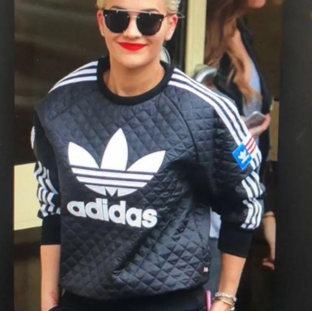 ADIDAS x RITA ORA - nádherná luxusná mikino bunda z limitky