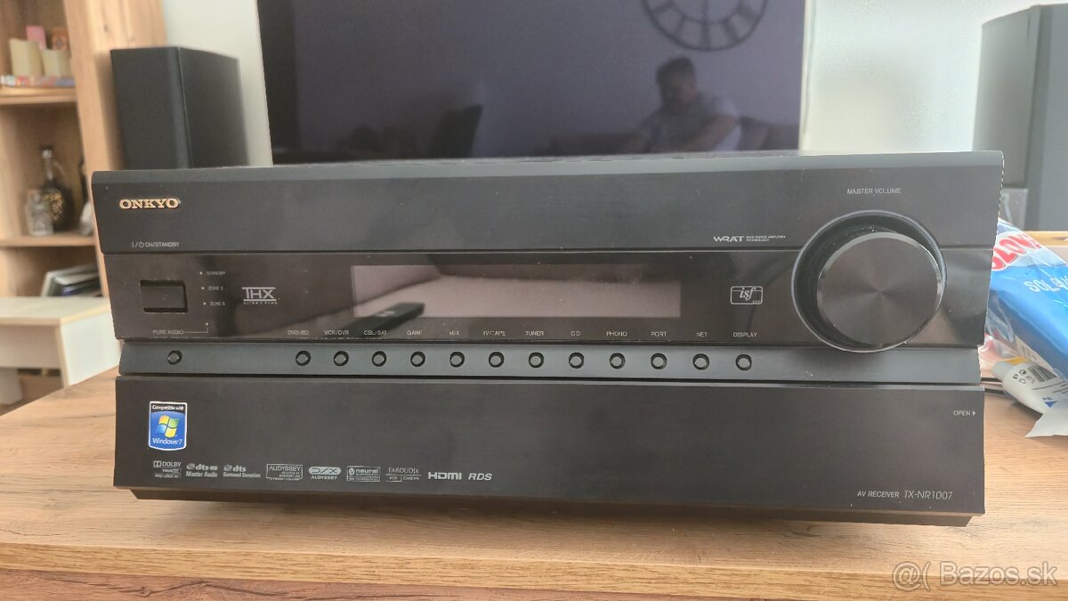 Predám receiver onkyo TX NR1007