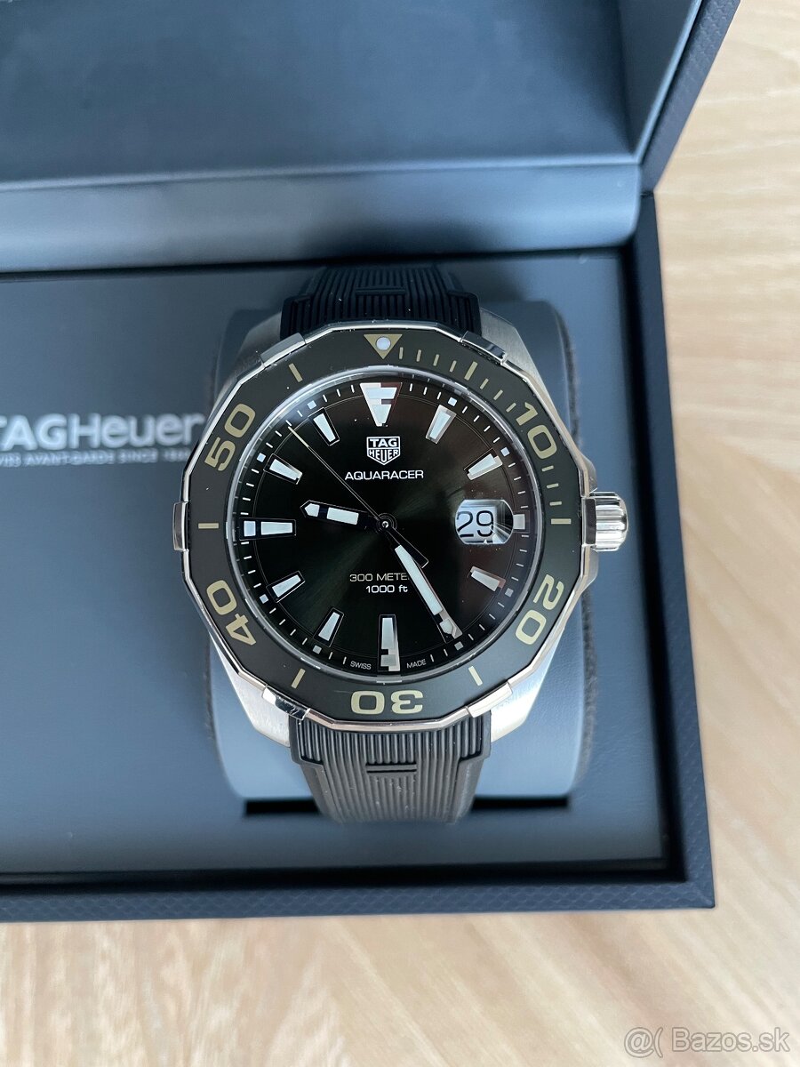 Hodinky TAG HEUER AQUARACER KHAKI