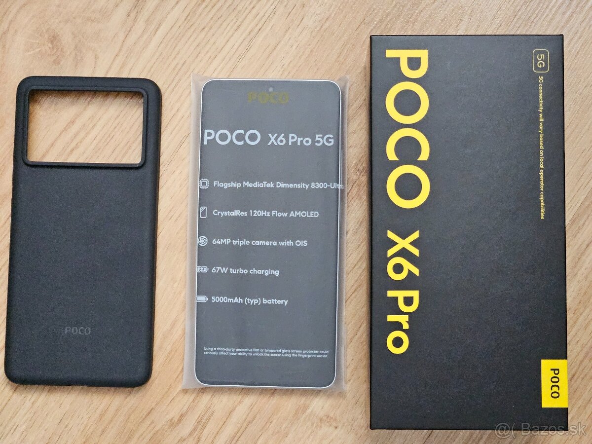 Poco X6 Pro 5G 12/512 GB sivý