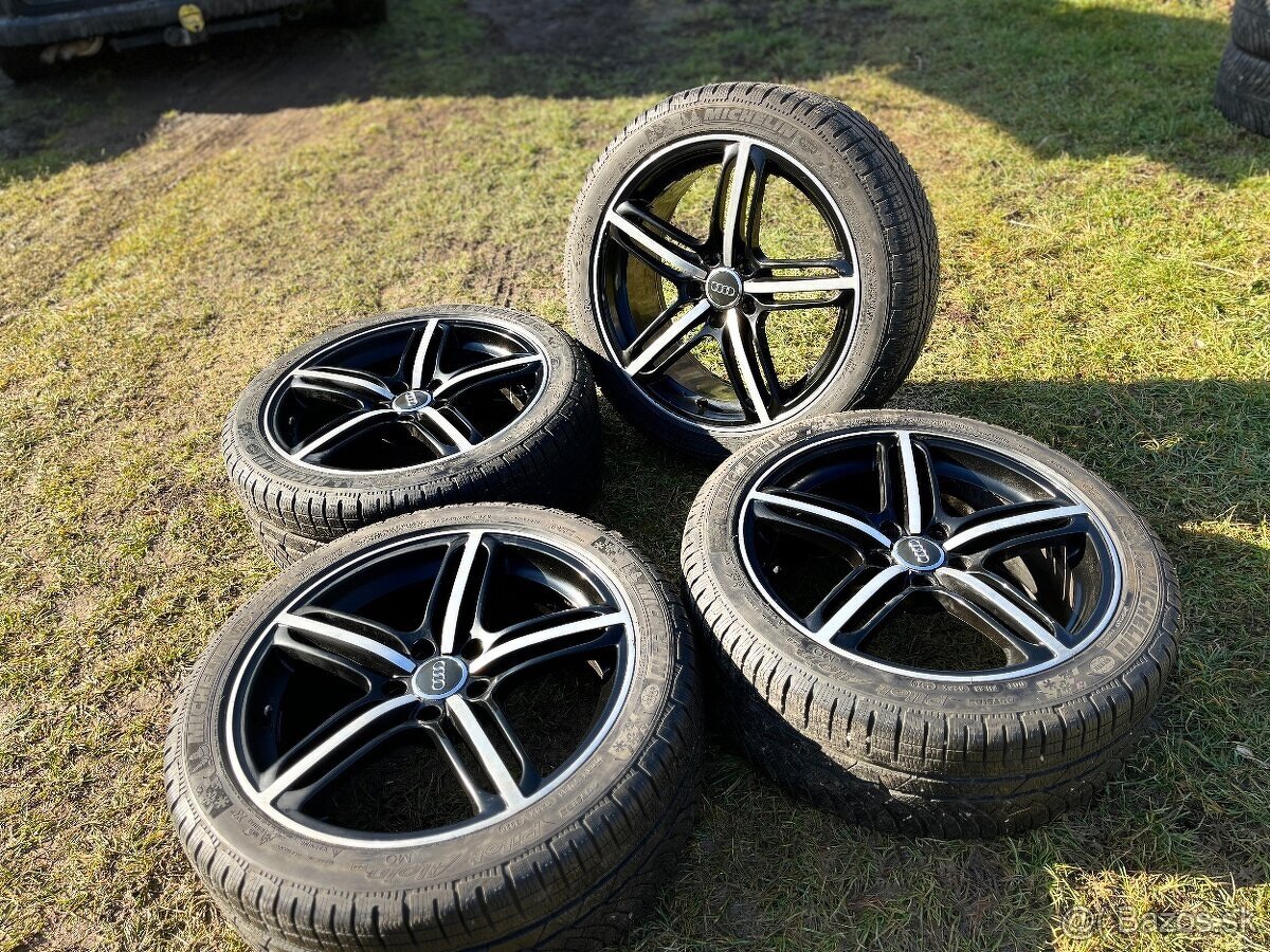 ☑️sada kolesá 5x112 r18 Audi Pompei style