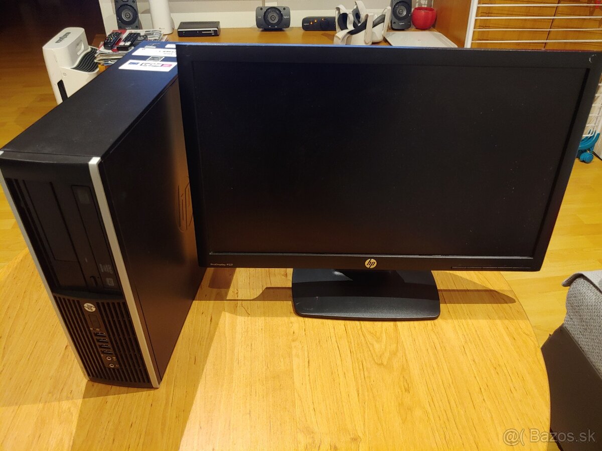 PC Zostava AMD A8-6500 SSD 120GB RAM4GB + LCD 22"