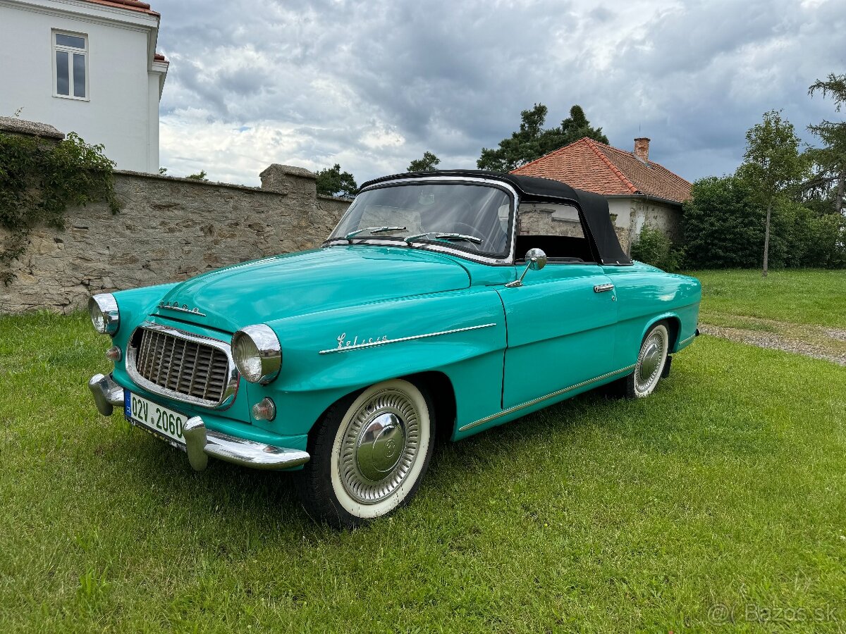 Škoda Felicia roadster z roku 1960