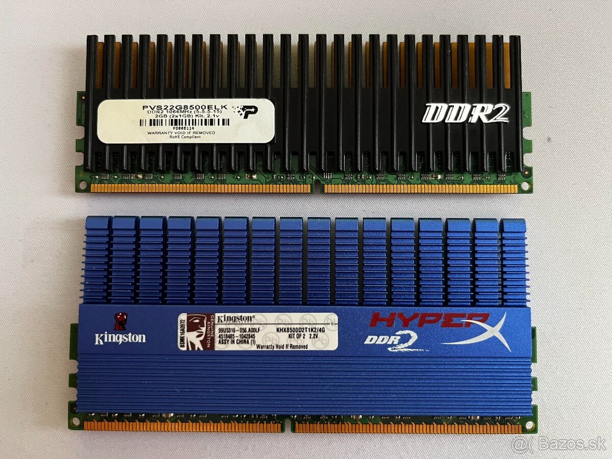 DDR2 1066MHz Kingston HyperX / Patriot