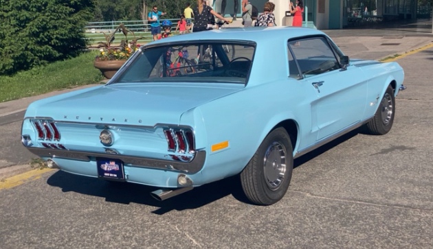 1968 Ford Mustang po kompletnej rekonstrukcii