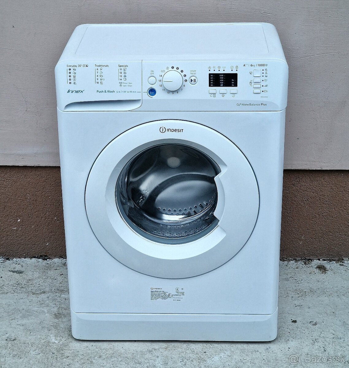 Automatická práčka INDESIT (BWSA61053)