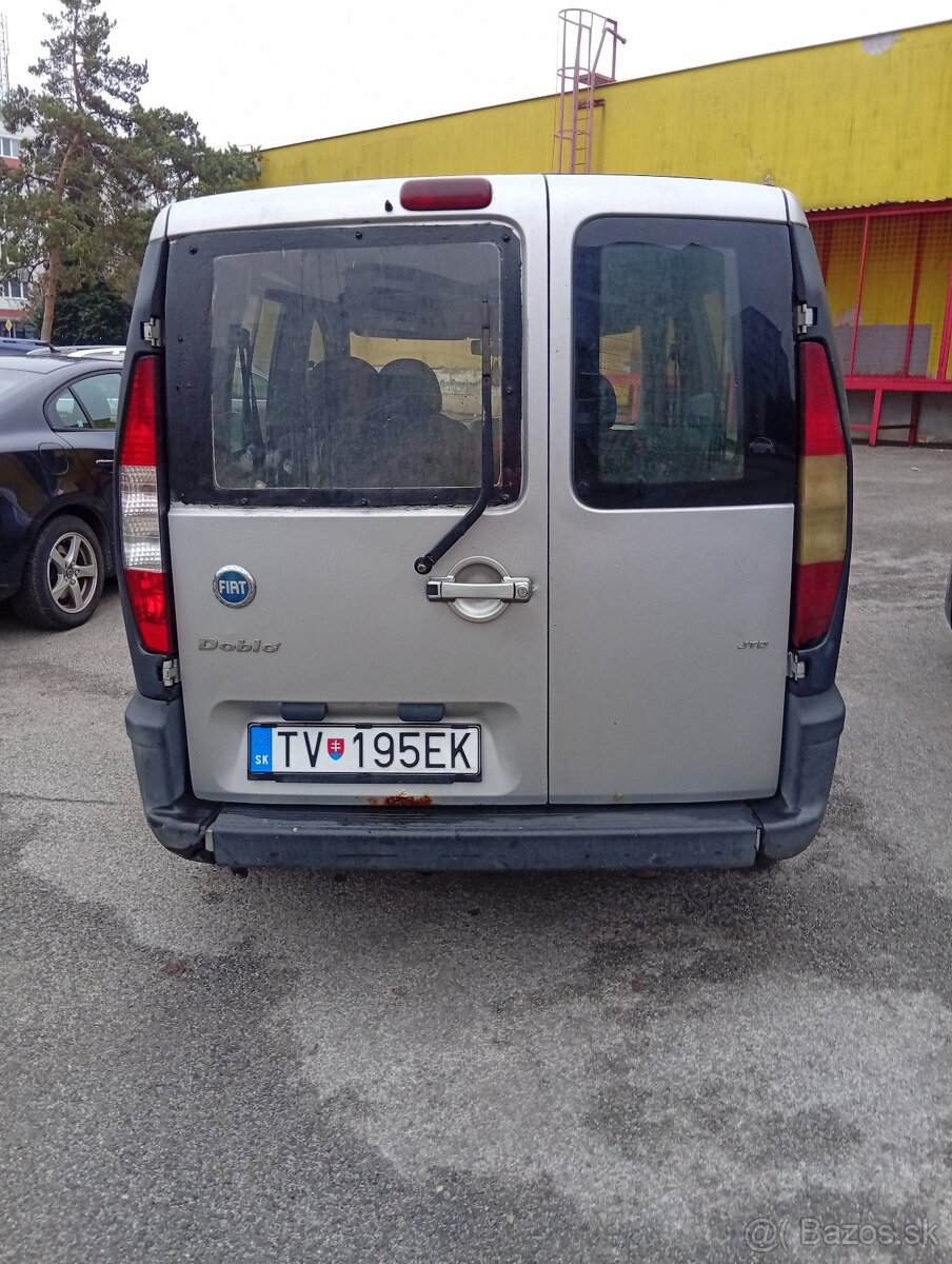 Predám  vimenim Fiat doblo  1.9 JTD