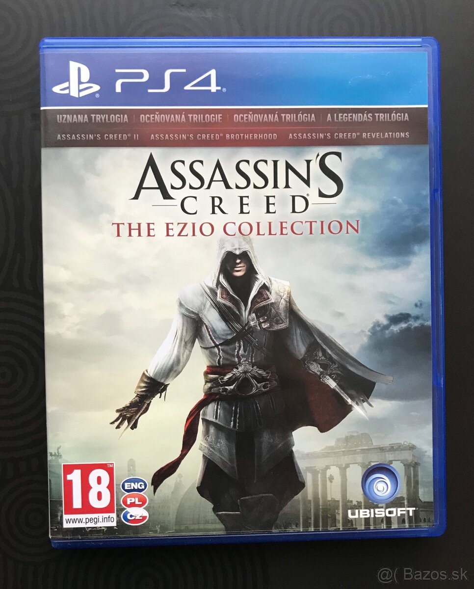 Assassins Creed The Ezio Collection Ps4 / Ps5 hry