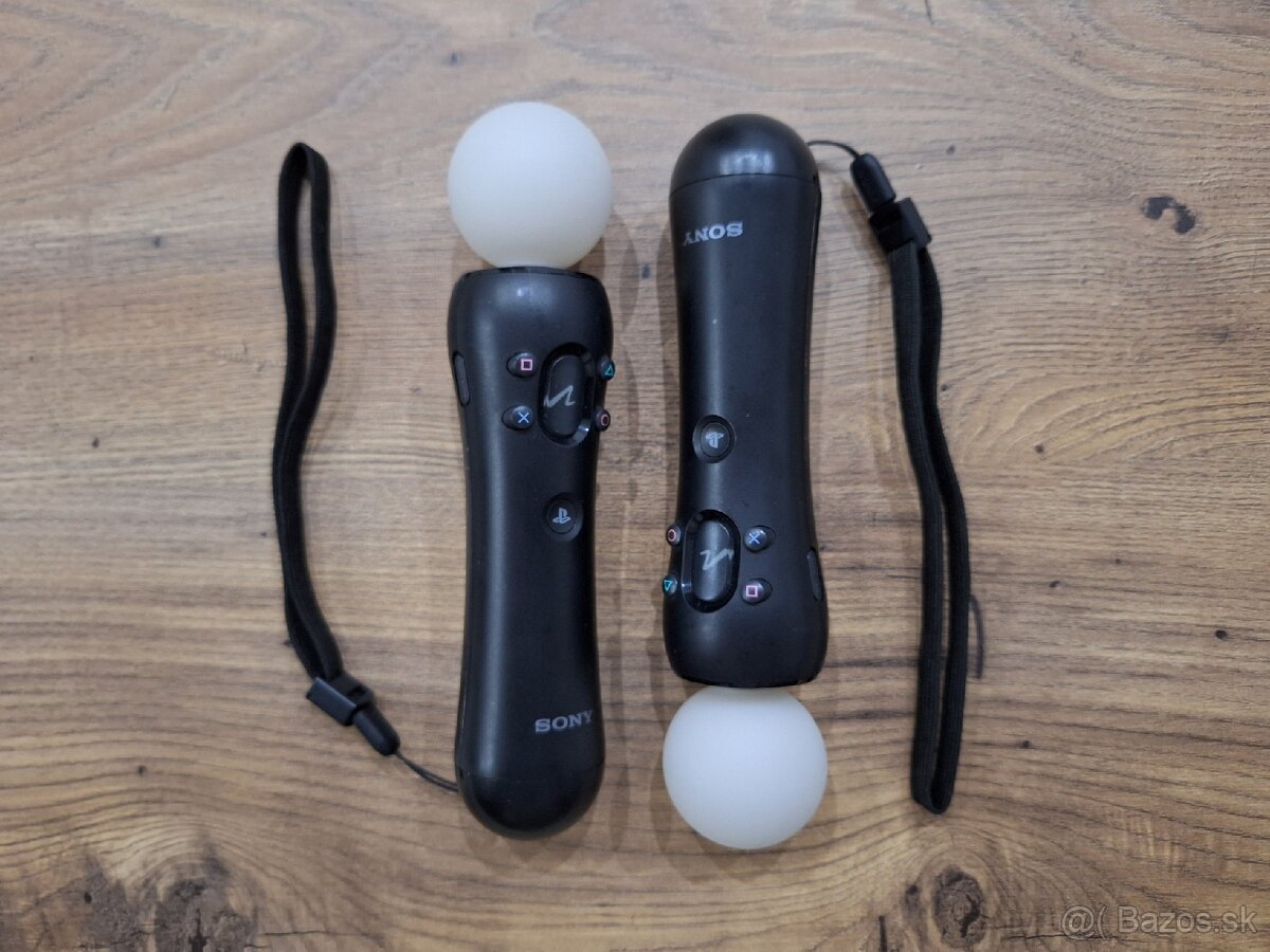 PS Move ovládače na PS3 / PS4