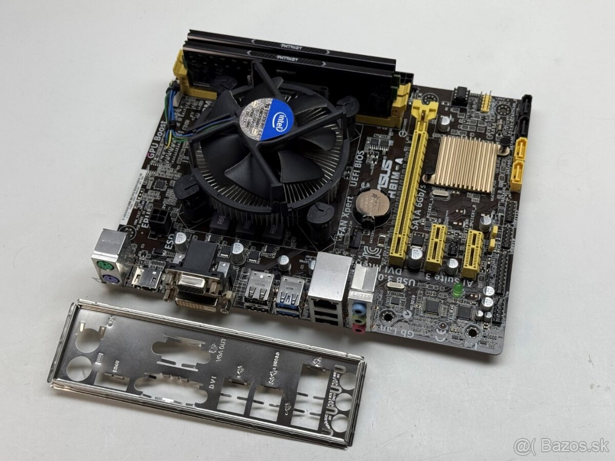 ASUS H81M-A + i5-4590 + 16GB DDR3 + Cooler