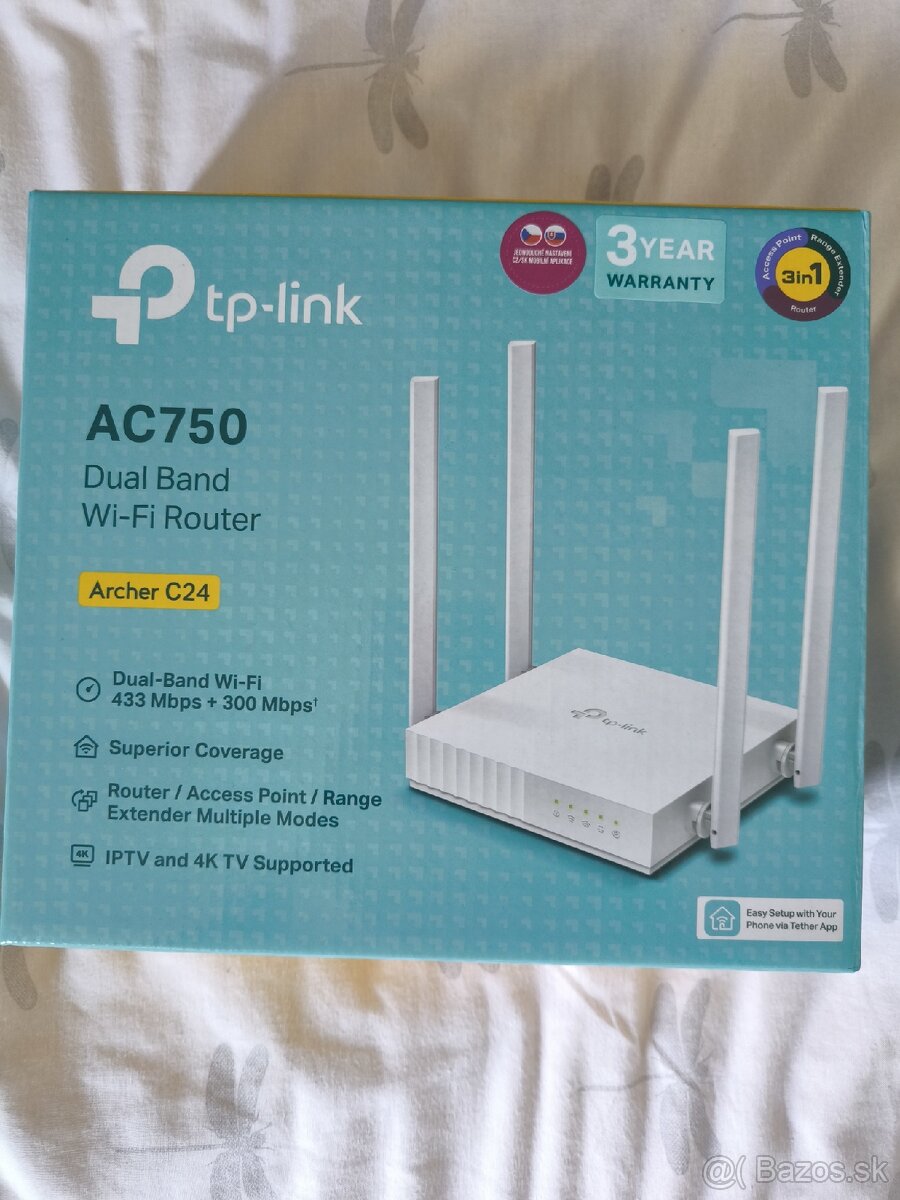 Router tp-link AC 750 archer c24