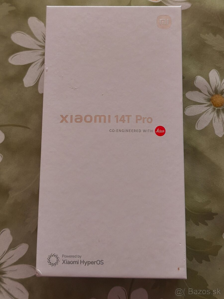 Predám čisto nový Xiaomi 14t pro black komplet balenie záruk