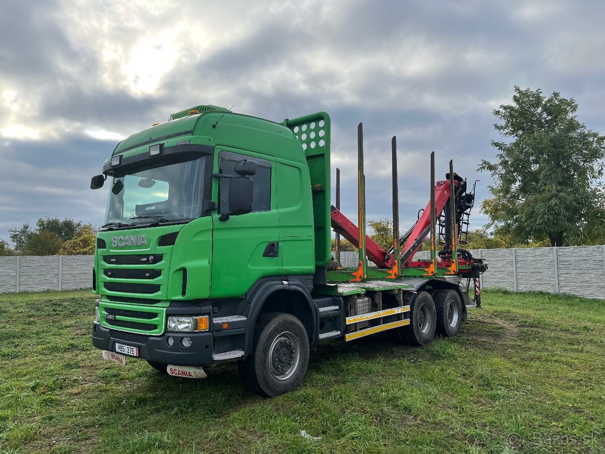 Scania R480 6x6 Epsilon 120Z Lesovoz