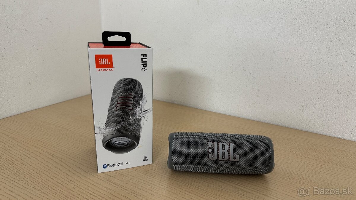 JBL FLIP 6 SIVÝ