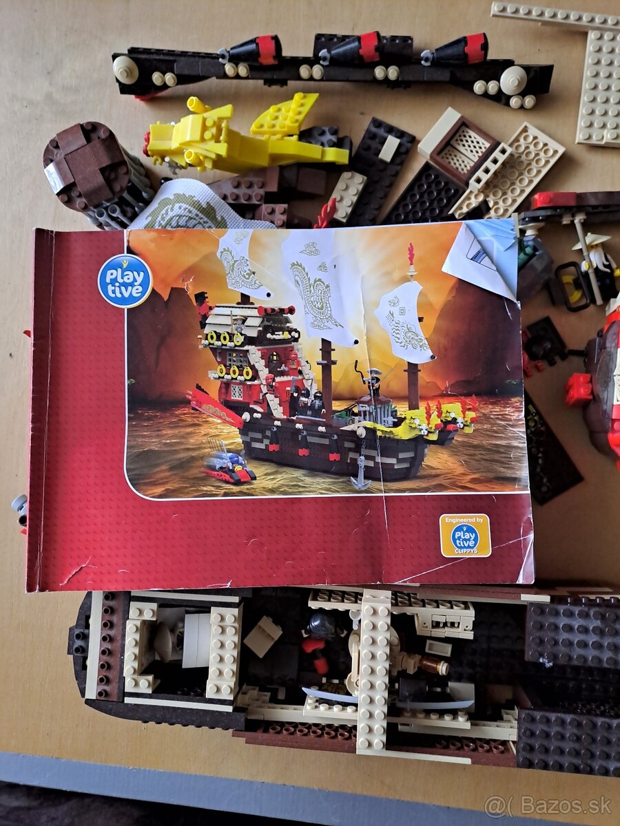 Lego velka Ninja piratska lod