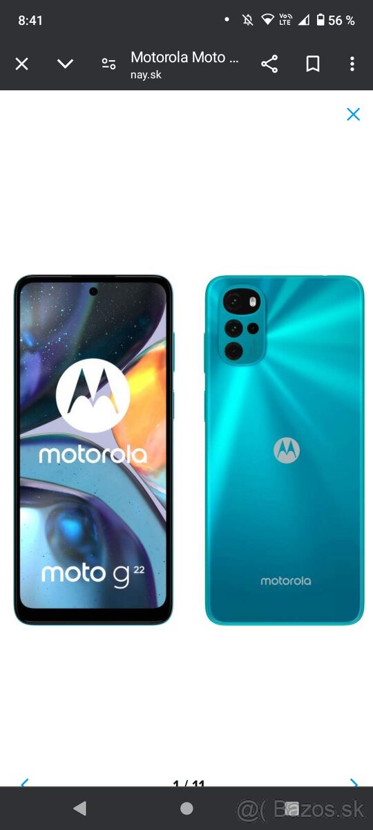 Predám mobil Motorola g 22