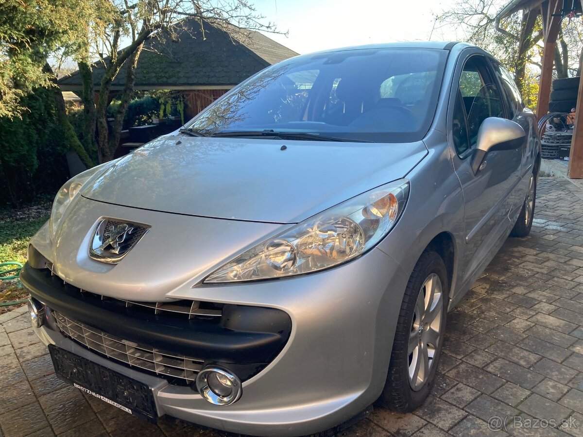 PEUGEOT 207 1.6 HDI NAJ.96700 KM ROK VÝROBY 2006