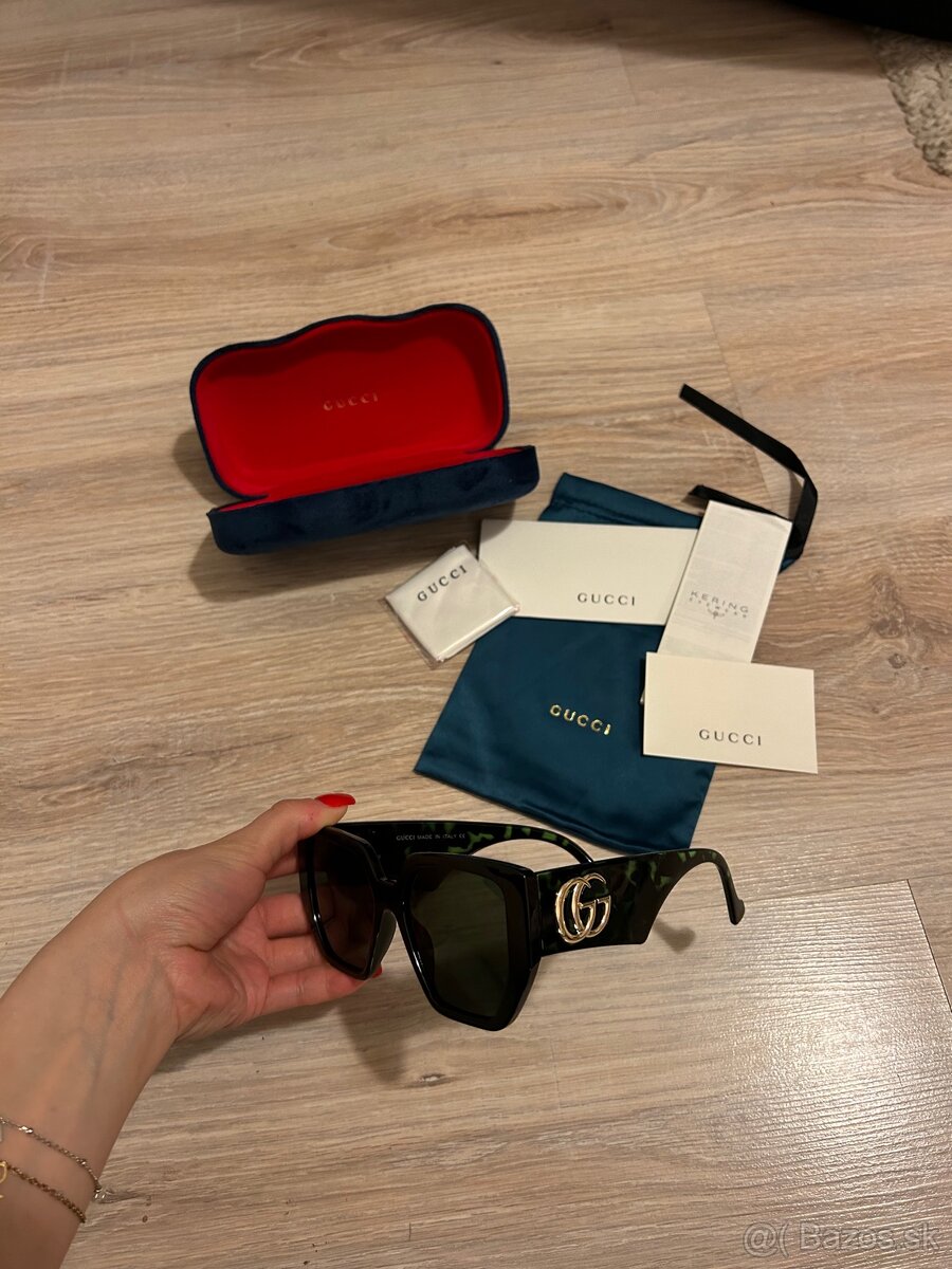 Gucci slnečné okuliare GG0956S - čierne (GG1)