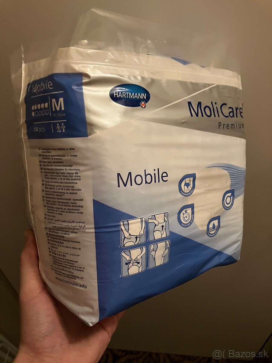 MoliCare Premium Mobile 6 kvapiek, 12ks