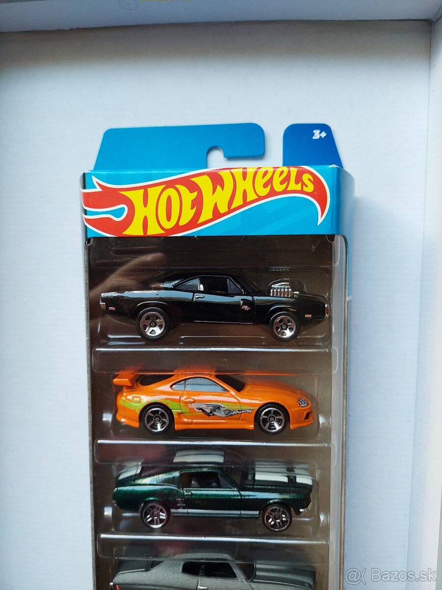 5 Pack Fast Furious Hotwheels