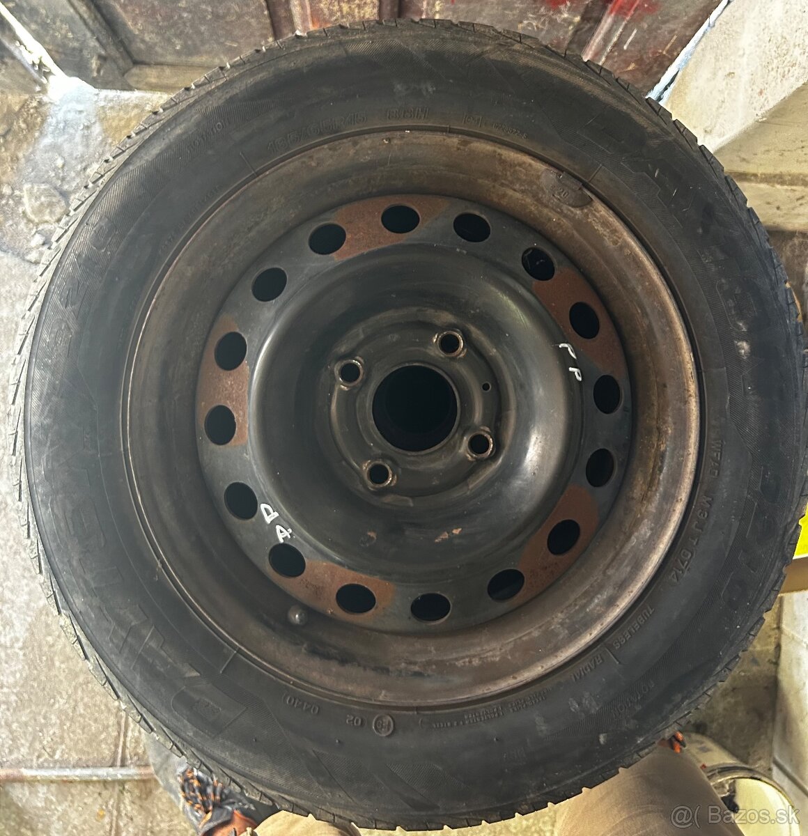 Disky Nissan 4x114 R15+pneumatiky