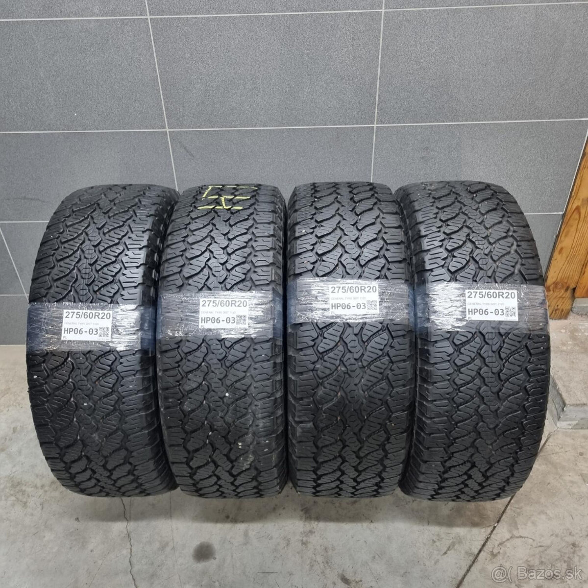 Letné pneumatiky 275/60 R20 GENERAL DOT1120