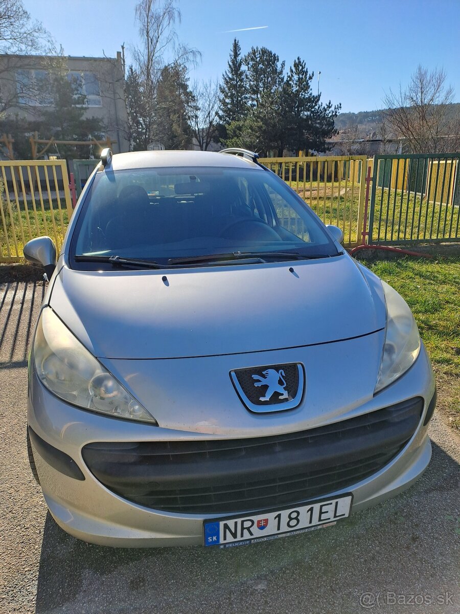 Peugeot 207 SW, 54 kW, benzín, 1360 cm3