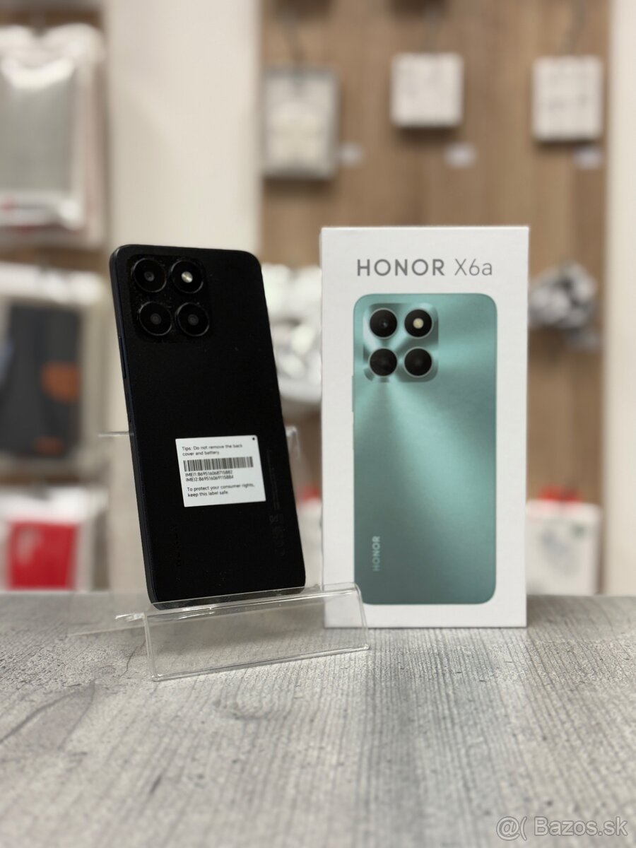 Honor X6a 128GB Midnight Black