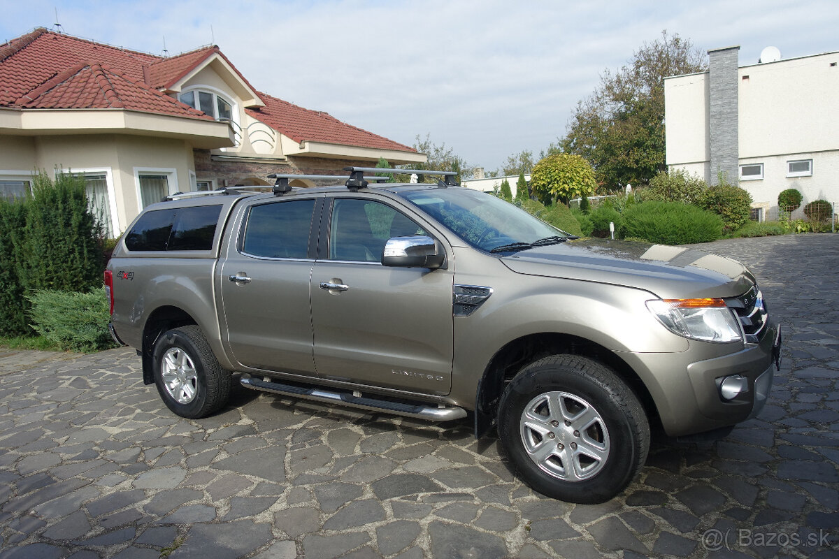 Ford Ranger 2.2 TDCi 150k DC 4x4 LIMITED A/T, 110kW, 4d.