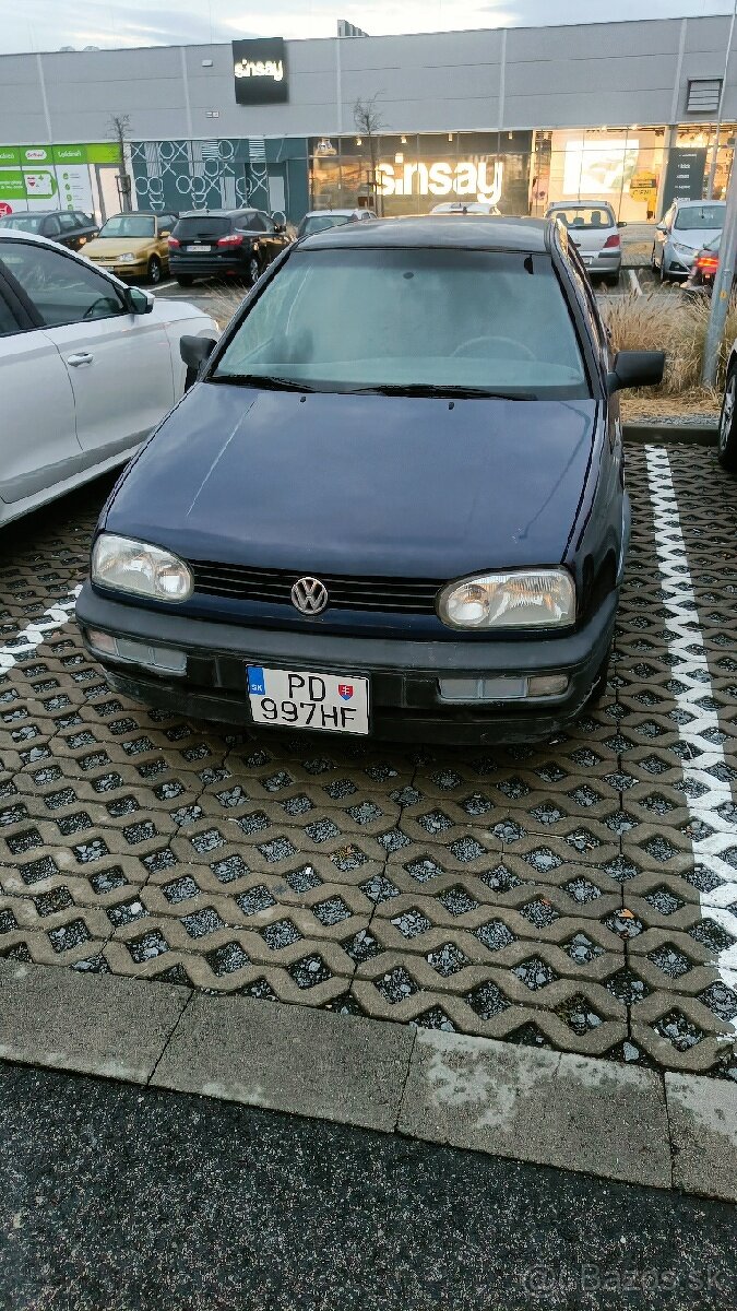 Vw golf III 1.6 benzin