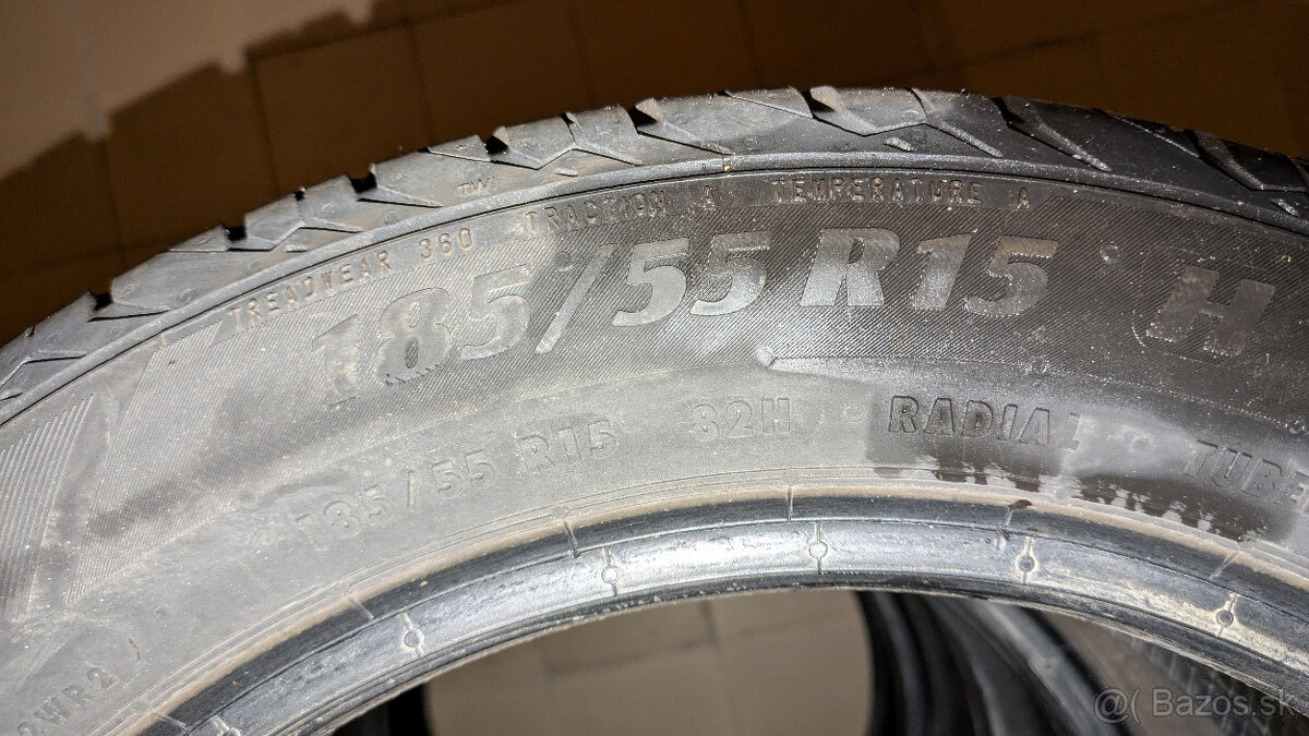 Predám letné pneumatiky Matador 185/55 R15 82 H