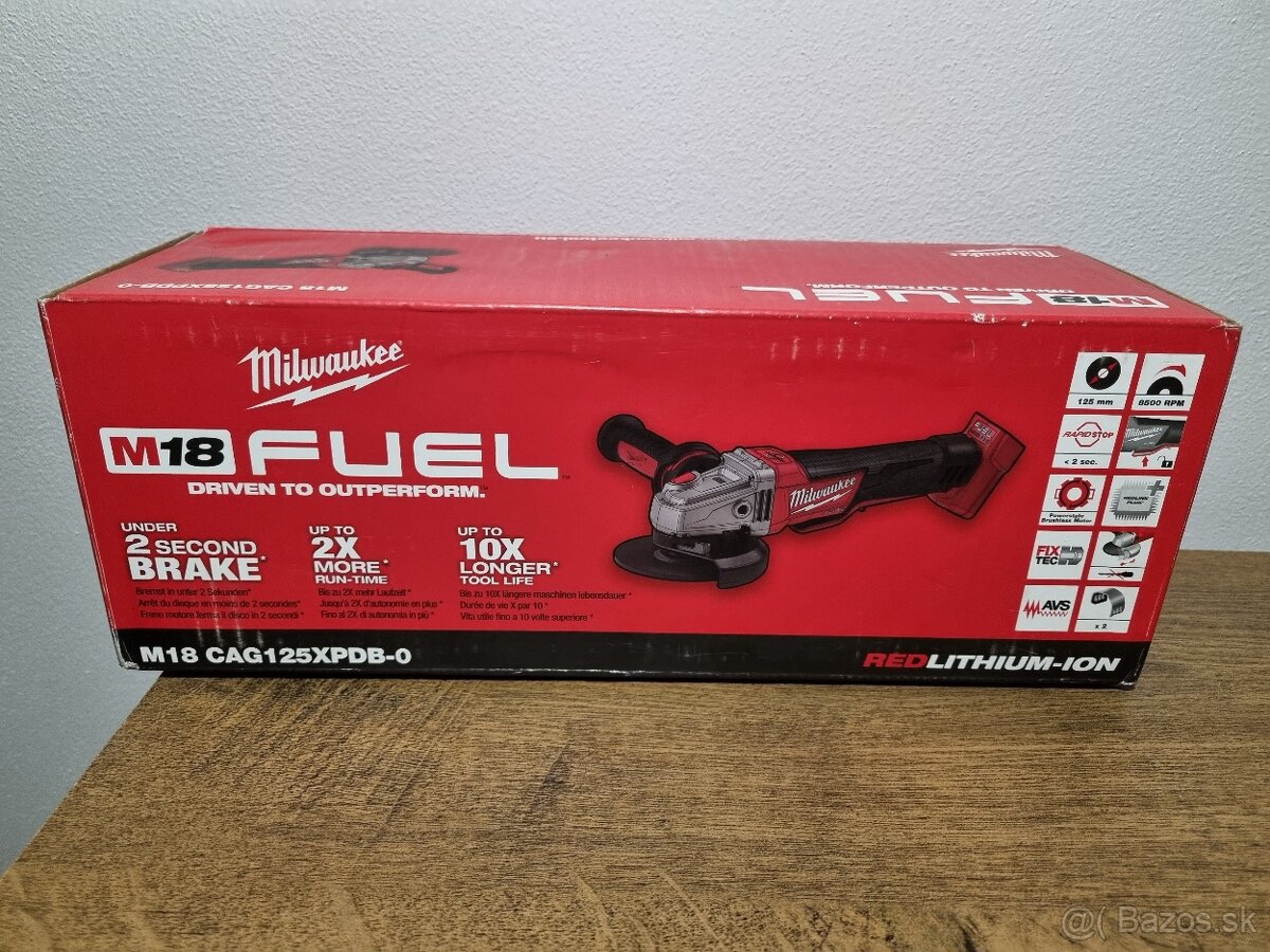 Milwaukee M18 FUEL CAG125XPDB-0