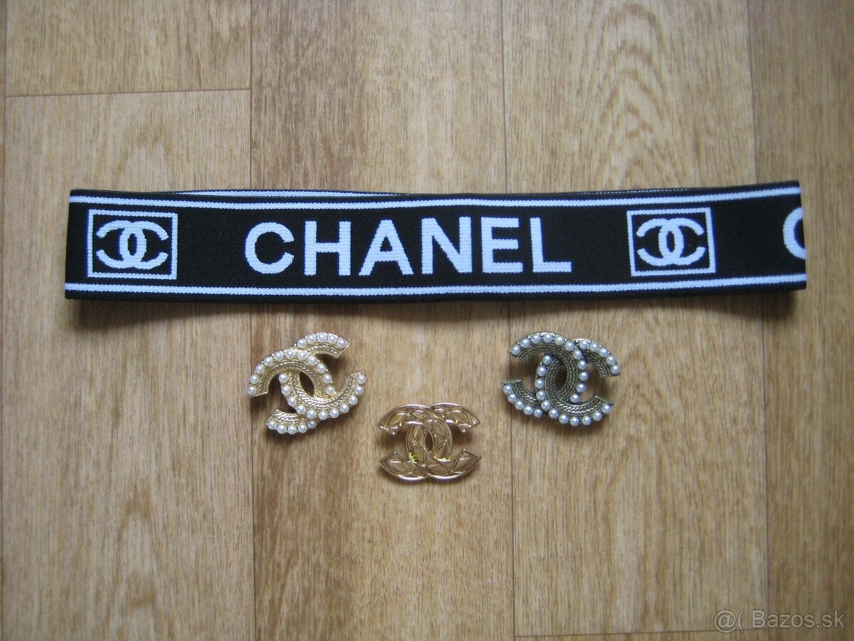 Brošne opasok ozdoby Chanel
