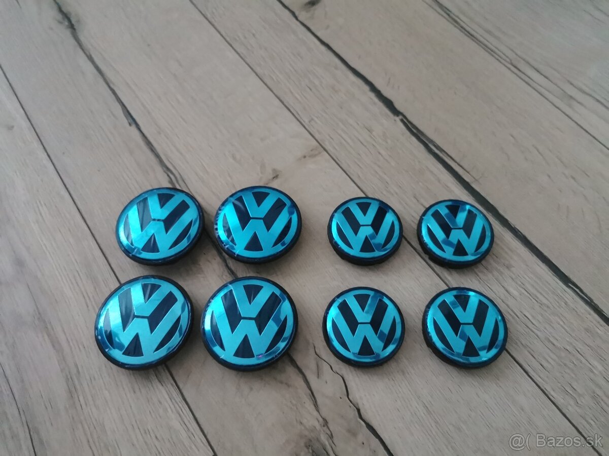 3D stredové krytky Volkswagen_18€/sada