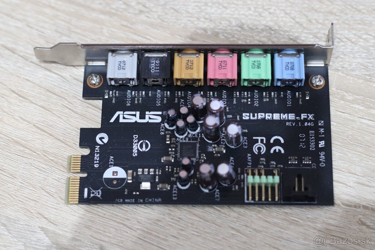 Asus Supreme-FX Striker Extreme REV:1.04G 7.1 Channel PCI Ex